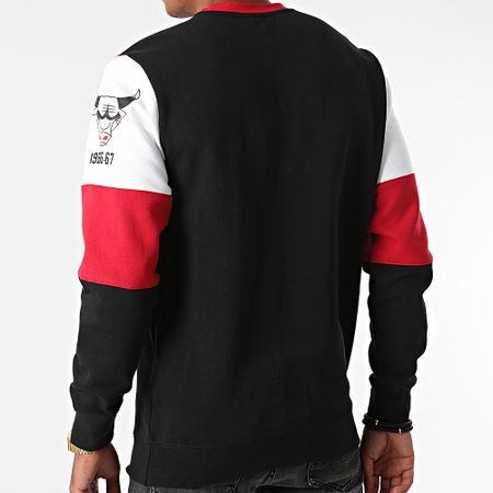 Mitchell and Ness - Sweat Crewneck Chicago Bulls Perfect Season Noir Rouge Blanc