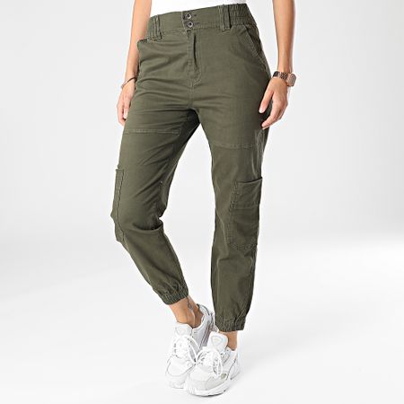 Girls Outfit - Pantalón Jogger Mujer C9111 Verde Caqui