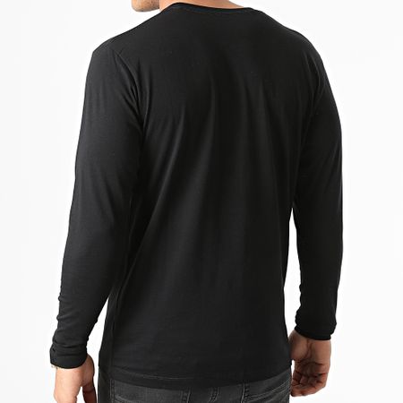 Pepe Jeans - Camiseta manga larga Eggo negra