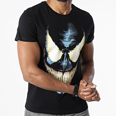 Spiderman - Camiseta Venom Sonrisa MEVENOXTS002 Negro