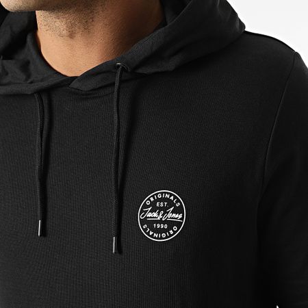 Jack And Jones - Sudadera Tiburón Negra
