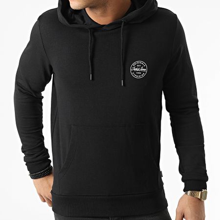 Jack And Jones - Sudadera Tiburón Negra