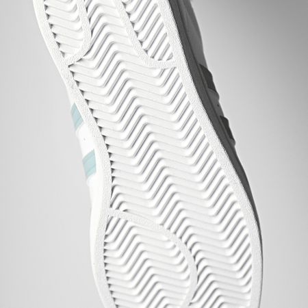 Adidas Originals - Zapatillas Superstar GY0977 Cloud White Magnetic Green Gold Metallic