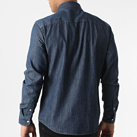 Blend - Camisa vaquera de manga larga Nantes 20713192 Denim azul