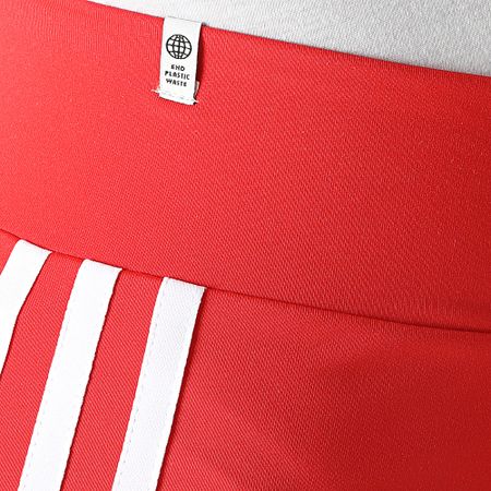 Adidas Originals - Culotte corto de ciclismo con bandas para mujer Booty HC1958 rojo