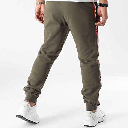 Tommy Hilfiger - Pantalón Jogger Tape 1282 Verde Kaki
