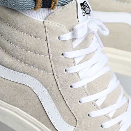 Vans - Zapatillas Sk8 Hi JMJ94V Suede Otmeal Blancanieves
