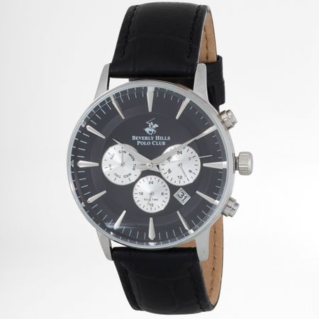 Beverly Hills Polo Club - Montre BP3121X Noir Argenté