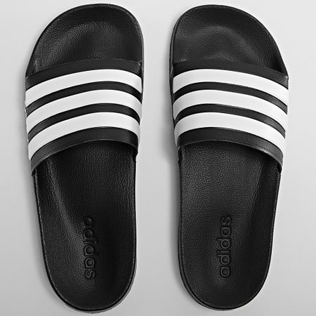 Adidas Originals - Toboganes de ducha Adilette GZ5922 Negro