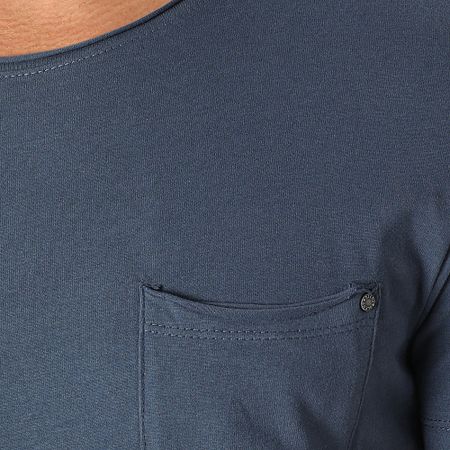 Blend - Camiseta con bolsillo navideño 20709766 Azul marino