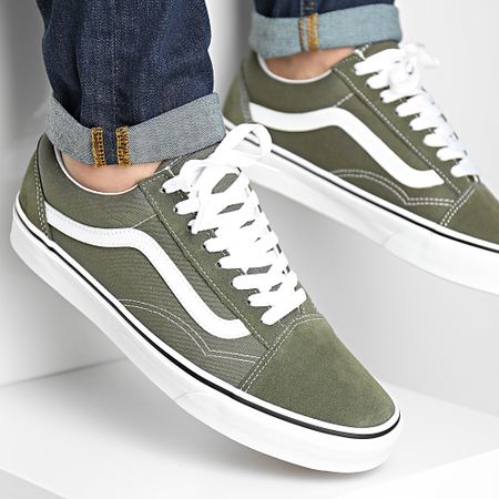 Vans - Zapatillas Old Skool 8G10FI Grape Leaf True White
