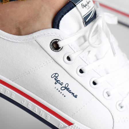 Pepe Jeans - Brady Basic Zapatillas PMS30816 Blanco