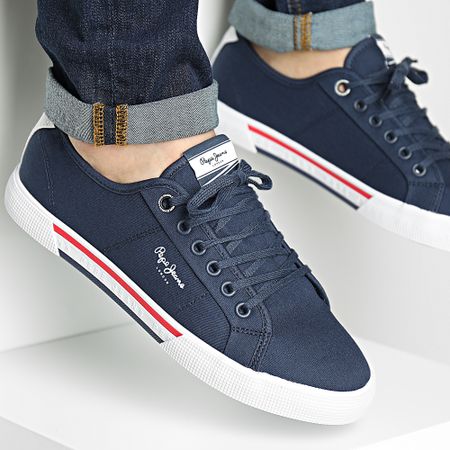 Pepe Jeans - Zapatillas Brady PMS30816 Azul marino