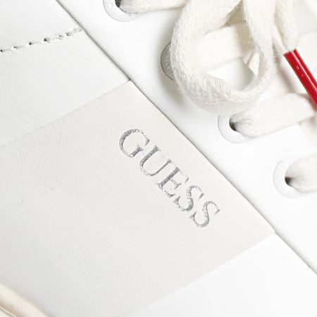 Guess - Zapatillas FM5VICLEA12 Blanco Rojo