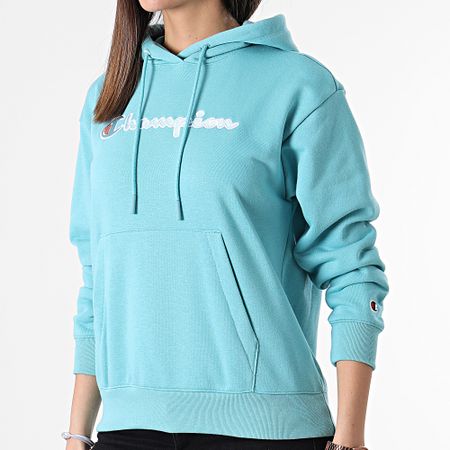 Champion - Sudadera con capucha para mujer 114919 Turquesa