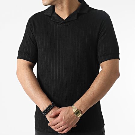 Uniplay - Polo de manga corta UY794 Negro
