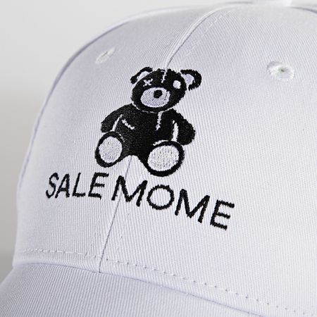 Sale Môme Paris - Gorro Osito Blanco Negro