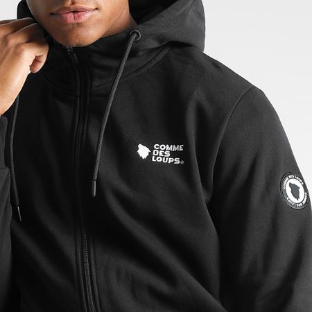 Comme Des Loups - Chándal Manhattan Slim Fit Negro
