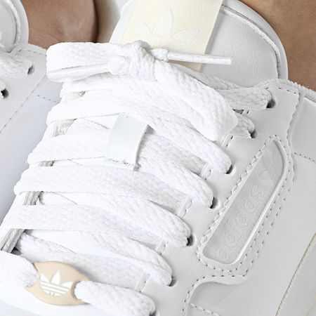Adidas Originals - Continental 80 Vegan Zapatillas Mujer GZ0785 Cloud White Ecru Tint Off White
