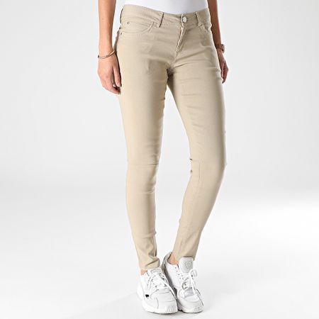 Girls Outfit - Vaqueros pitillo para mujer 2552 Beige