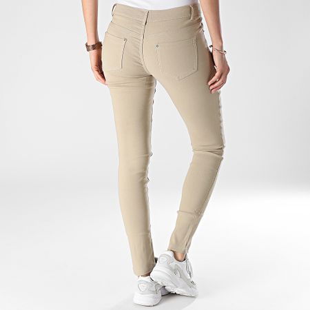 Girls Outfit - Vaqueros pitillo para mujer 2552 Beige