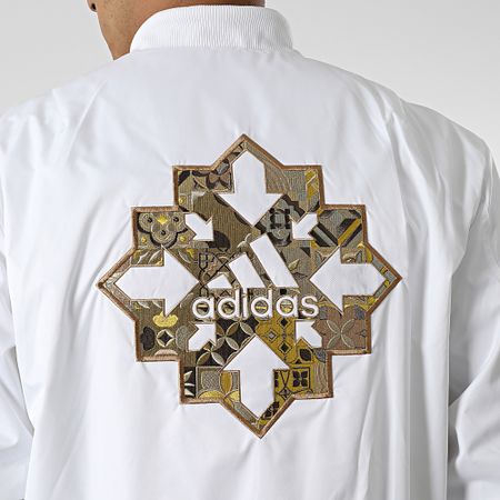 Adidas Performance - Veste Bomber Real Madrid LNY HA2530 Blanc