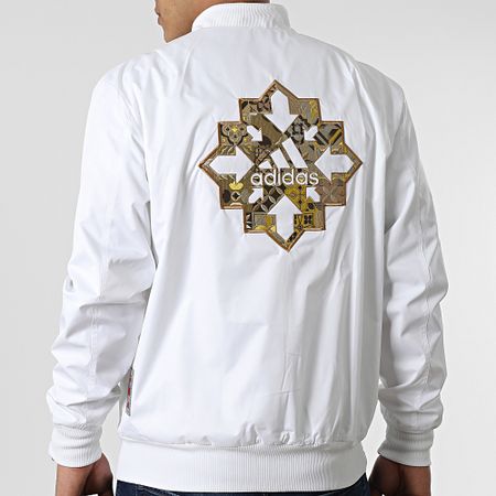 Adidas Performance - Veste Bomber Real Madrid LNY HA2530 Blanc