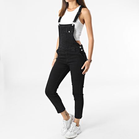 Girls Outfit - Peto vaquero de mujer S512 Negro
