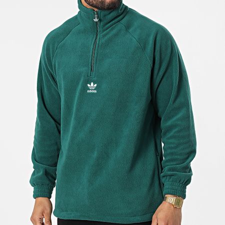 Adidas Originals - Chaqueta Polar Outdoor Trefoil HG1989 Verde