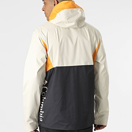 Columbia - Chaqueta con capucha y cremallera Inner Limits 1893991 Beige Negro Naranja