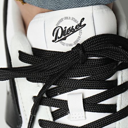 Diesel - Zapatillas Racer LC Y02873 Barely White Black Oyster