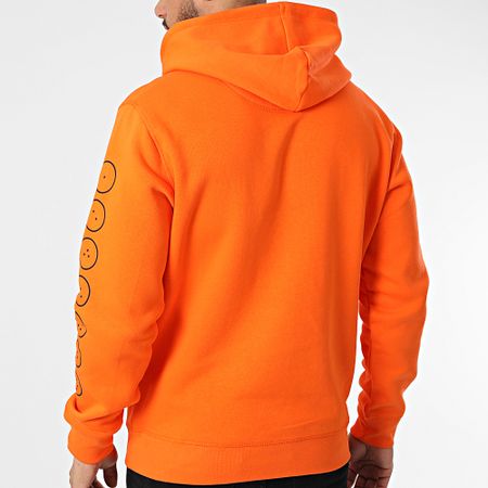 Dragon Ball Z - Sudadera Goku Kanji Naranja Negro