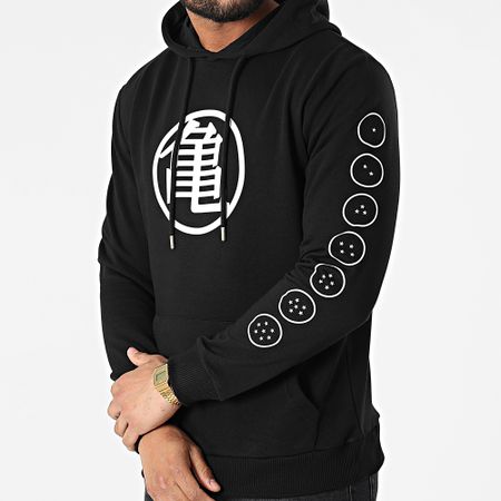 Dragon Ball Z - Sudadera Kame Kanji negro blanco