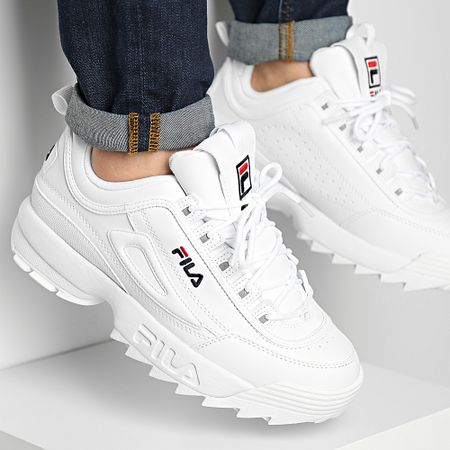 Fila - Zapatillas Disruptor Low 1010262 Blanco
