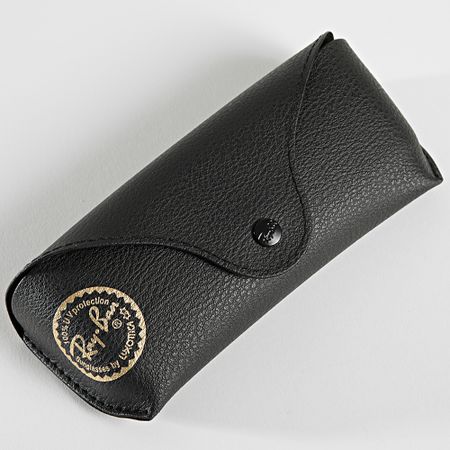 Ray-Ban - Gafas de Sol Redondas Doble Puente RB3647N Negro Verde Polarizadas