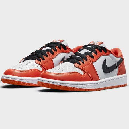 Jordan - Air Jordan 1 Low OG CZ0790 Naranja Negro Blanco Zapatillas