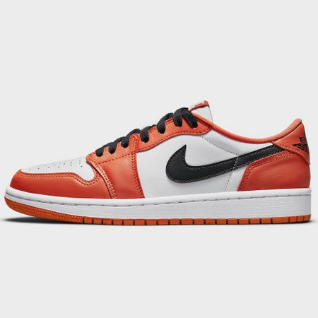 Jordan - Air Jordan 1 Low OG CZ0790 Naranja Negro Blanco Zapatillas