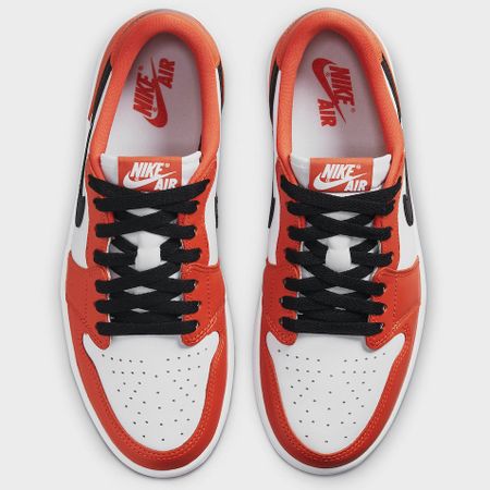 Jordan - Air Jordan 1 Low OG CZ0790 Naranja Negro Blanco Zapatillas