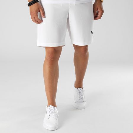 Puma - Pantalón Corto Jogging 704942 Blanco
