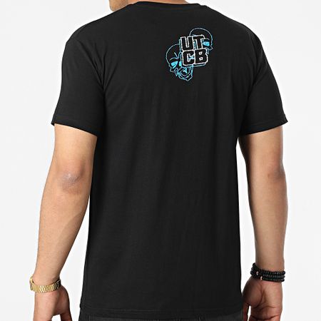 Mac Tyer Untouchable - Camiseta Calavera Eléctrica Negro Azul