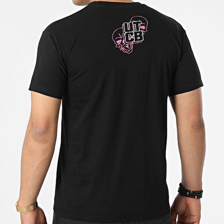 Mac Tyer Untouchable - Camiseta Calavera Eléctrica Negro Rosa