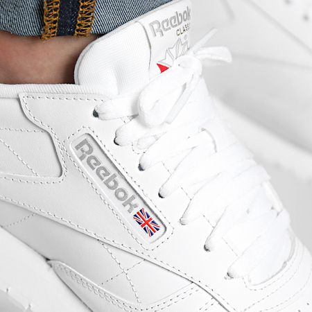 Reebok - Classic Piel GY0953 Calzado Blanco Gris Puro 3