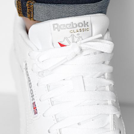 Reebok - Classic Piel GY0953 Calzado Blanco Gris Puro 3