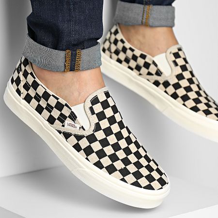 Vans - Classic Slip-On A5JMH705 Eco Theory Checkerboard Zapatillas