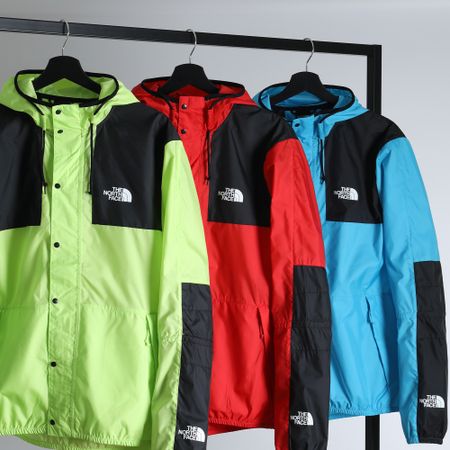 The North Face - Cortaviento A5IG3 Azul claro Negro