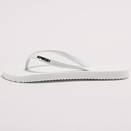 Superdry - Chanclas Vintage Classic Mujer Blanco