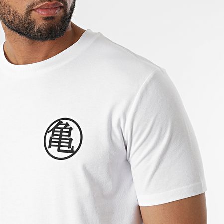Dragon Ball Z - Camiseta Kame Kanji Pecho Blanco Negro