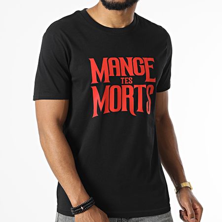Seth Gueko - Camiseta Mange Tes Morts Negro Rojo
