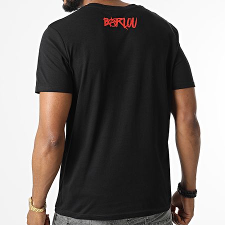 Seth Gueko - Camiseta Mange Tes Morts Negro Rojo