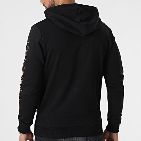 Dragon Ball Z - Goku Kanji Hoodie Negro Naranja